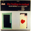 Helen Merrill - The Feeling Is Mutual (Vinyl, LP, Album, Stereo) Very Good (VG) / Good Plus (G+)