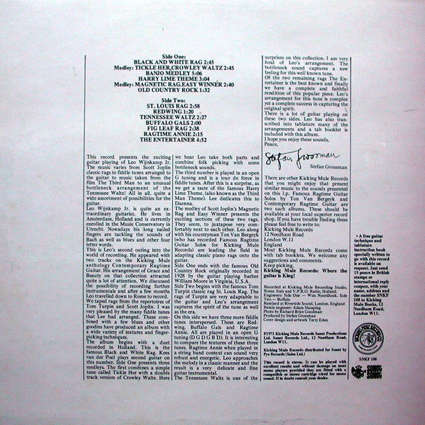 Release: Rags To Riches-Vinyl-UK-1975-SNKF 108-2552443