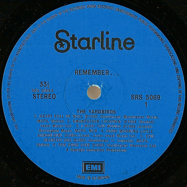 Remember... The Yardbirds