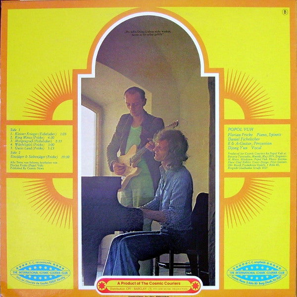 Master Release: Einsjäger & Siebenjäger by Popol Vuh