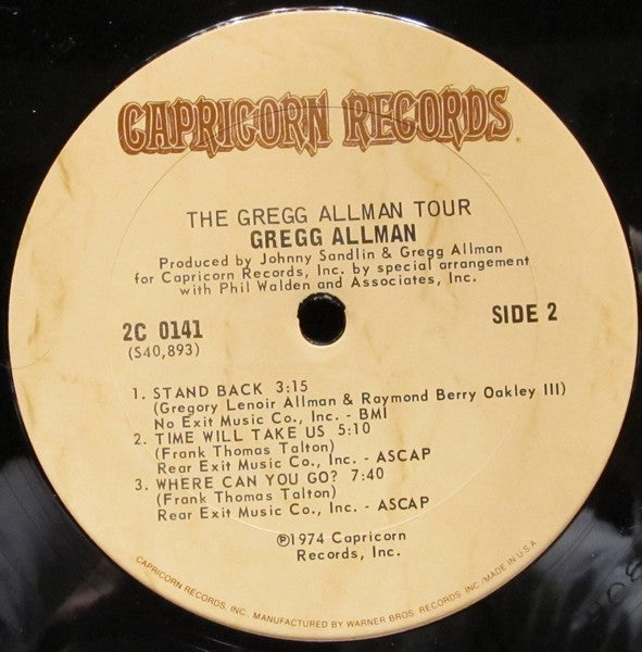 The Gregg Allman Tour