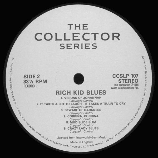 Rich Kid Blues