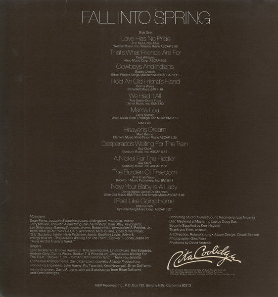 Release: Fall Into Spring-Vinyl-US-1974-SP-3627-1069560