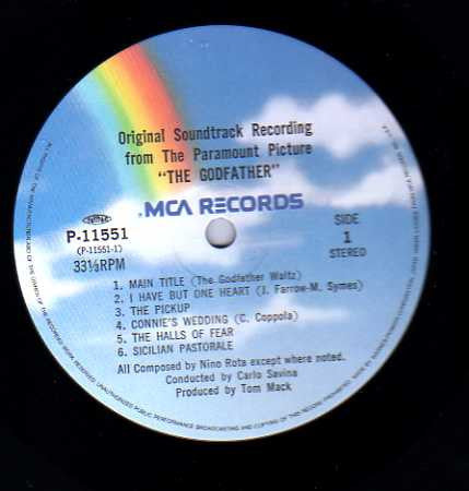 The Godfather (Original Soundtrack Recording)