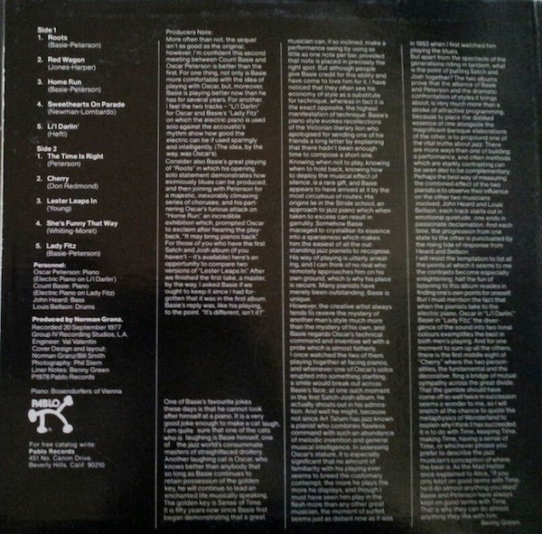 Release: Satch And Josh.....Again-Vinyl-US-1978-2310 802, 2310-802-3305192