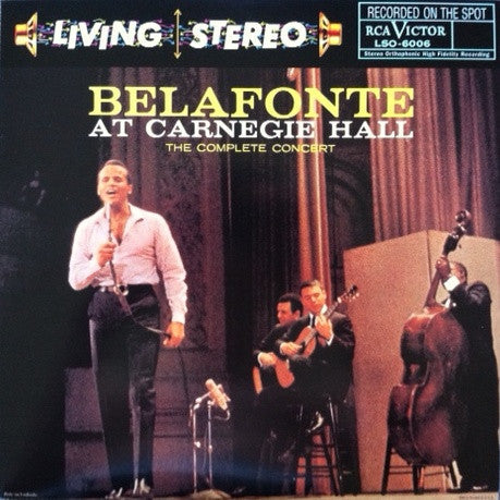 Release: Belafonte At Carnegie Hall (The Complete Concert)-Vinyl-US-1996-LSO 6006, LSO 6006-2978376