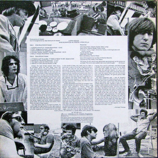 Release: Super Session-Vinyl-UK-1973-EMB 31029, S EMB 31029-2905074