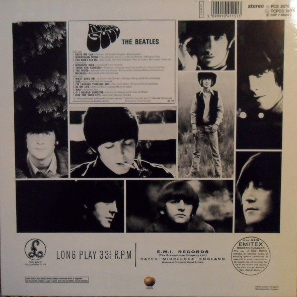 Release: Rubber Soul-Vinyl-UK-None-PCS 3075, PCS 3075-3251972