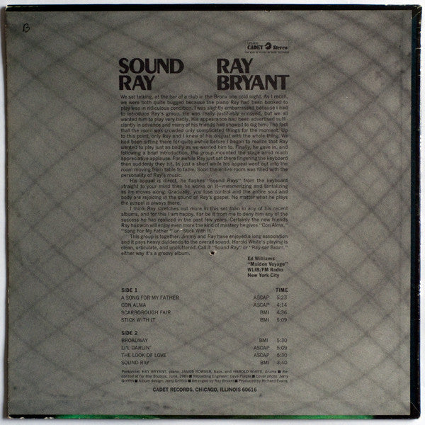 Release: Sound Ray-Vinyl-US-1969-LPS-830-2772256