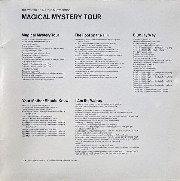 Magical Mystery Tour
