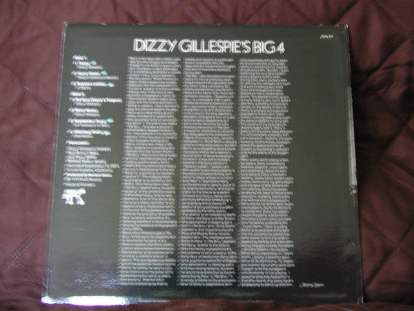 Release: Dizzy Gillespie's Big 4-Vinyl-US-1975-2310 719, 2310-719-15249808