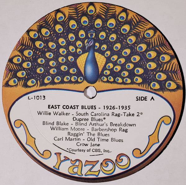 East Coast Blues 1926-1935