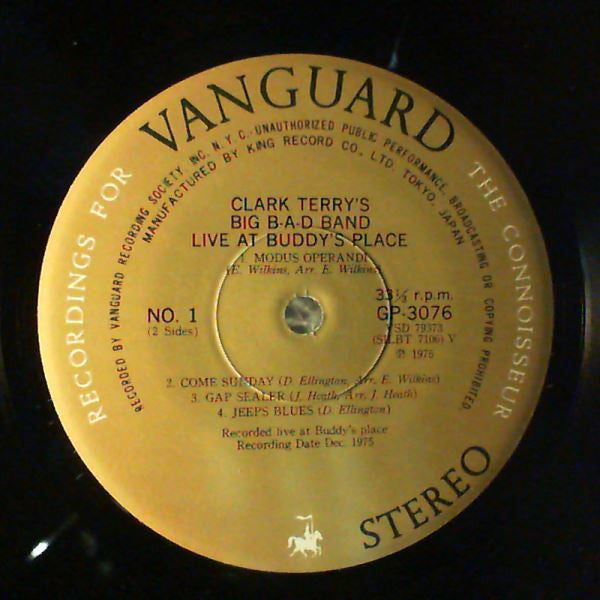 Big-B-A-D-Band Live! At Buddy's Place