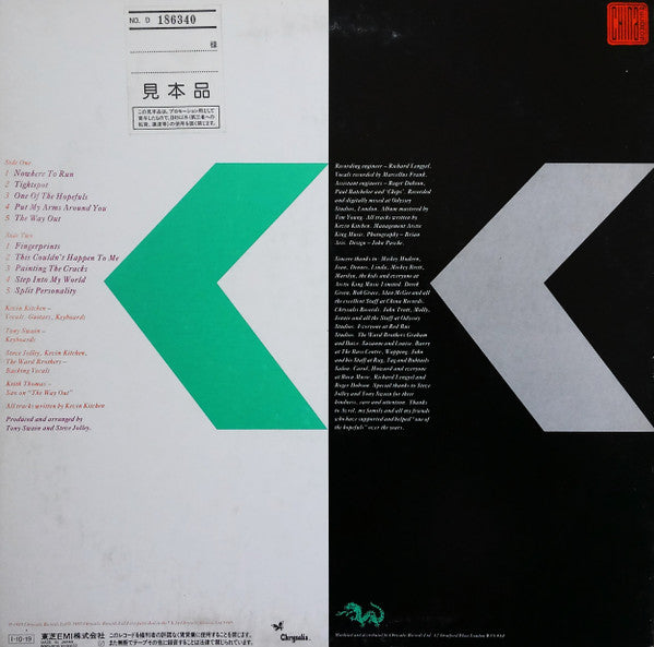 Release: Split Personality-Vinyl-Japan-1985-WWS-91119-15382373