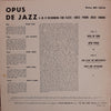 Milt Jackson - Opus De Jazz (Vinyl, LP, Album, Reissue, Mono) Very Good (VG) / Good Plus (G+)