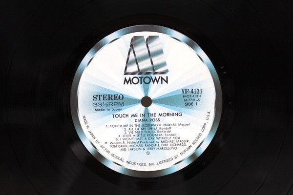 Release: Touch Me In The Morning-Vinyl-Japan-1982-VIP-4131-11092566