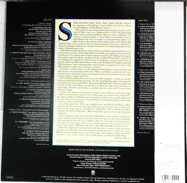 Release: Stay Awake (Various Interpretations Of Music From Vintage Disney Films)-Vinyl-Japan-1988-C25Y3257-14762781