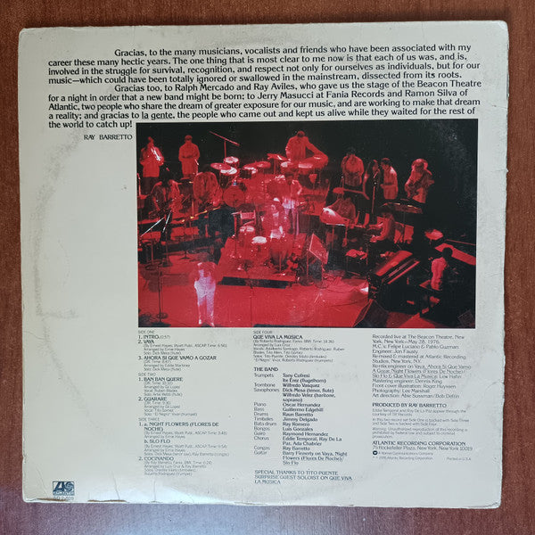 Release: Tomorrow: Barretto Live-Vinyl-US-1976-SD 2-509-25120414