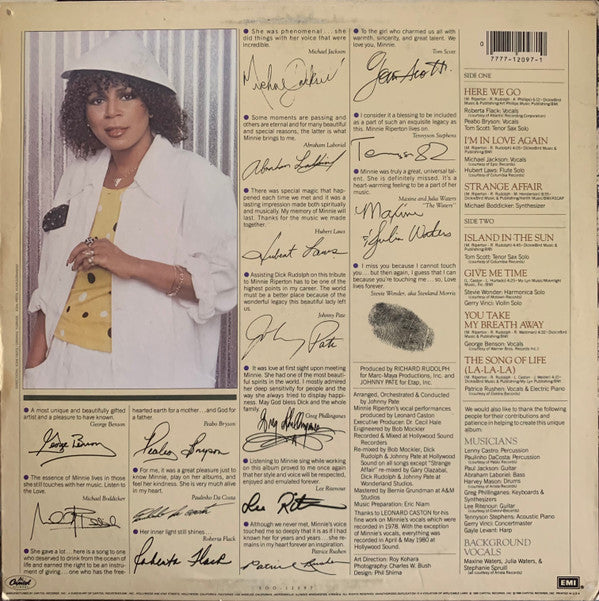 Release: Love Lives Forever-Vinyl-US-1980-SOO-12097-18396166