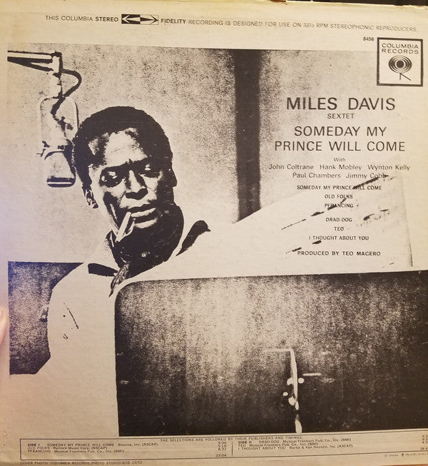 Release: Someday My Prince Will Come-Vinyl-US-1977-PC 8456, 8456-21965599