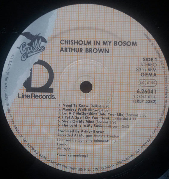 Chisholm In My Bosom