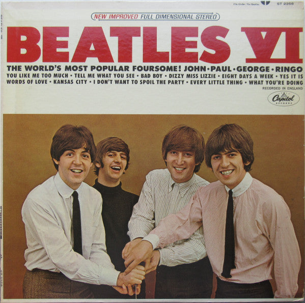 Release: Beatles VI-Vinyl-US-1969-ST 2358, ST-2358-24772235