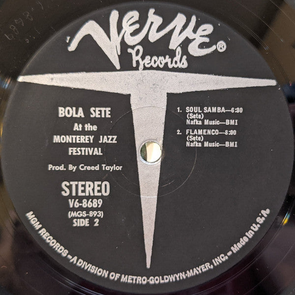 Bola Sete At The Monterey Jazz Festival