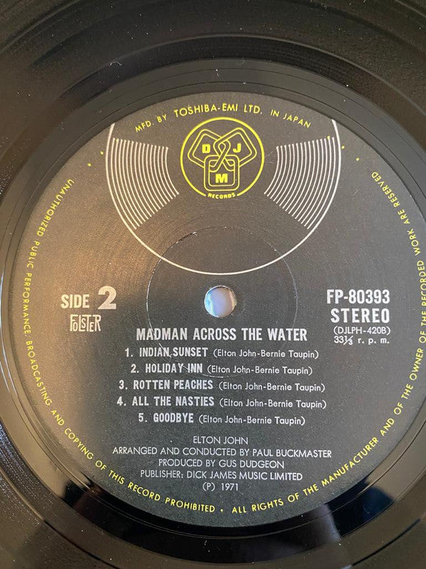 Madman Across The Water