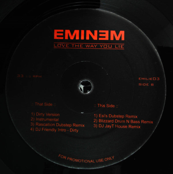 Master Release: Love The Way You Lie by Eminem