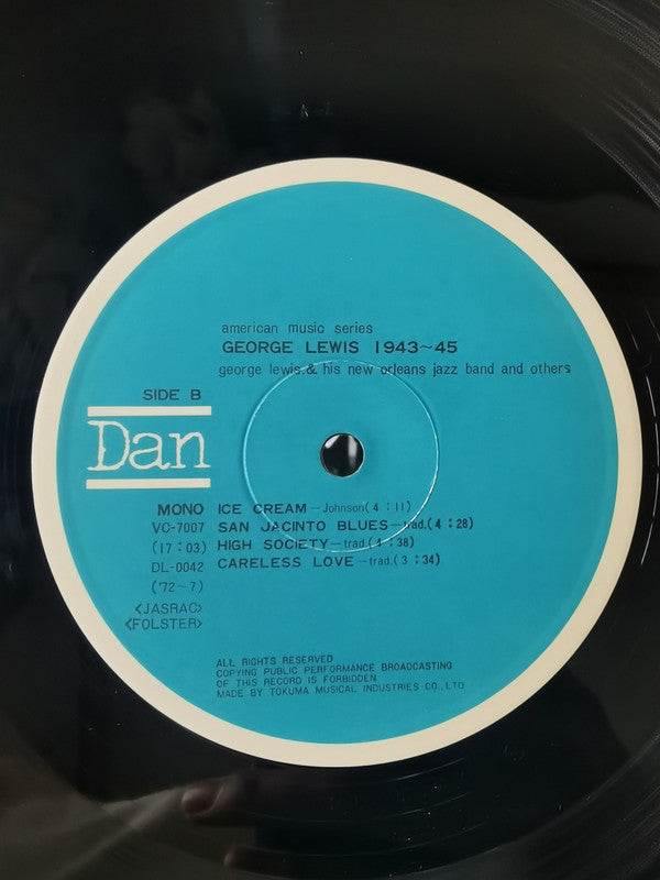 George Lewis 1943-45