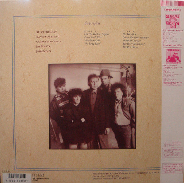 Release: The Way It Is-Vinyl-Japan-1986-RPL 8348-17190475