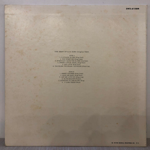 Best Of King B.B. / Original Take