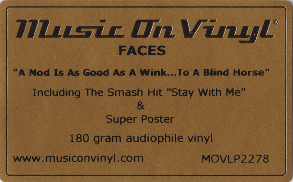 A Nod Is As Good As A Wink... To A Blind Horse