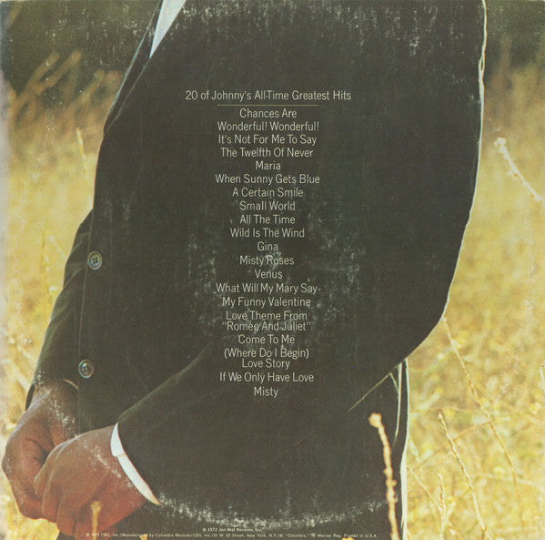 Johnny Mathis' All-Time Greatest Hits