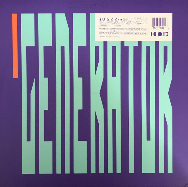 Release: Big Generator-Vinyl-US-1987-7 90522-1, 90522-1-10889579