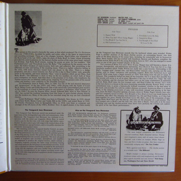 The Vic Dickenson Showcase/The Vic Dickenson Showcase Vol. 2