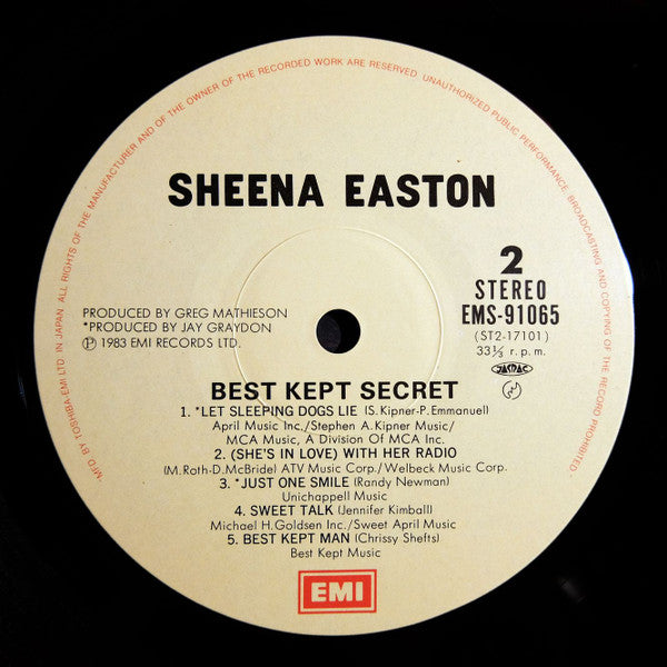 Best Kept Secret = 秘密