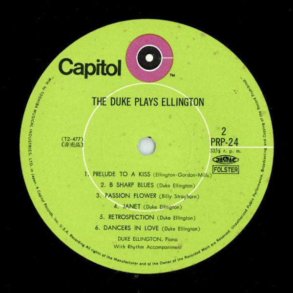 The Duke Plays Ellington