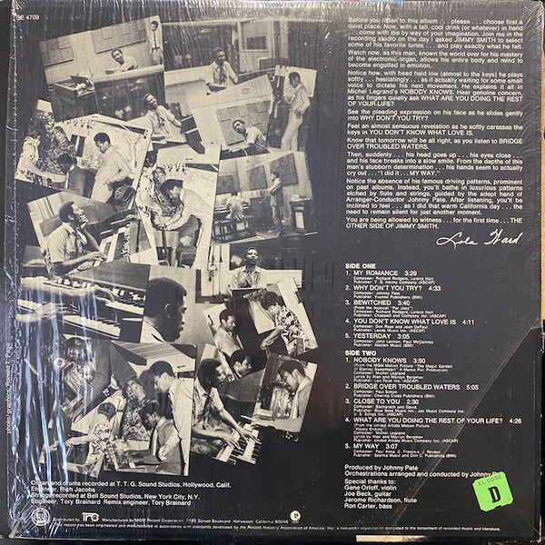 Release: The Other Side Of Jimmy Smith-Vinyl-US-1970-SE 4709-25132717