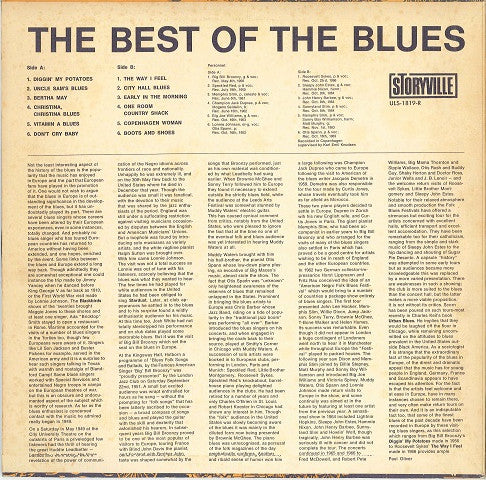 Release: The Best Of The Blues-Vinyl-Japan-None-ULS-1819-R-10737606