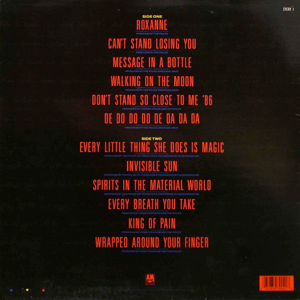Release: Every Breath You Take (The Singles)-Vinyl-UK-1986-EVERY 1-10912412