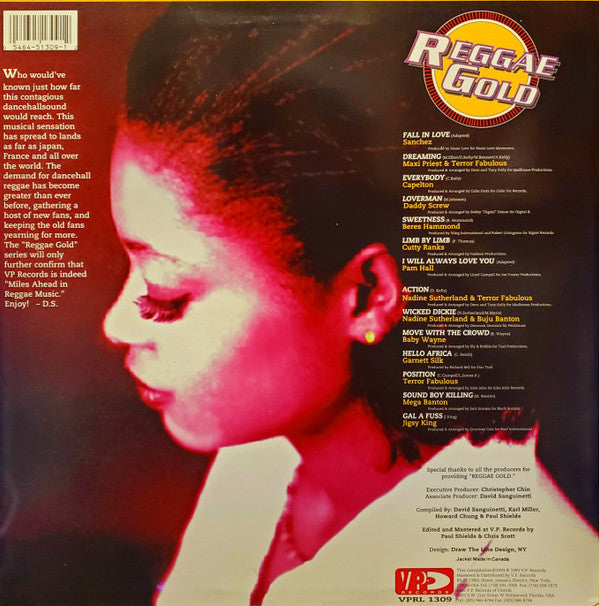 Release: Reggae Gold-Vinyl-US-1993-VPRL 1309-26951159