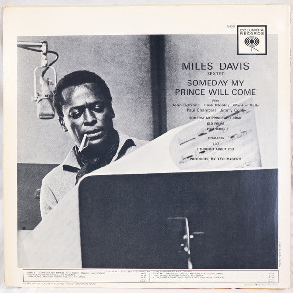 Release: Someday My Prince Will Come-Vinyl-US-None-PC 8456, CS 8456-18256768
