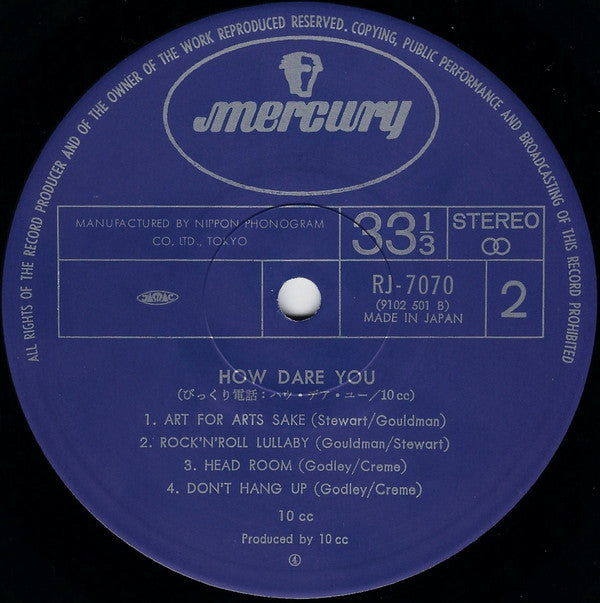 How Dare You! = びっくり電話