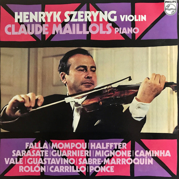 Master Release: Recital by Henryk Szeryng