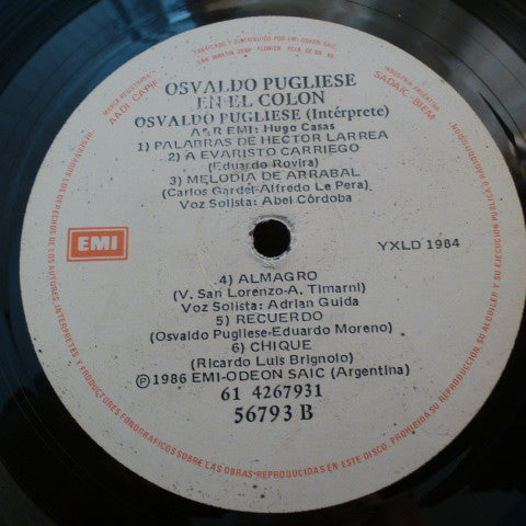 En El Teatro Colon De Buenos Aires Volumen 1