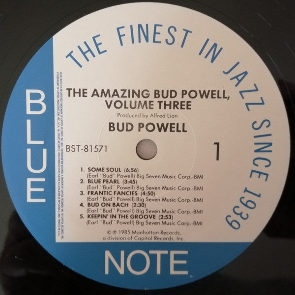 The Amazing Bud Powell, Vol. 3 - Bud!