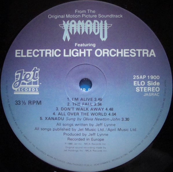 Xanadu (From The Original Motion Picture Soundtrack)