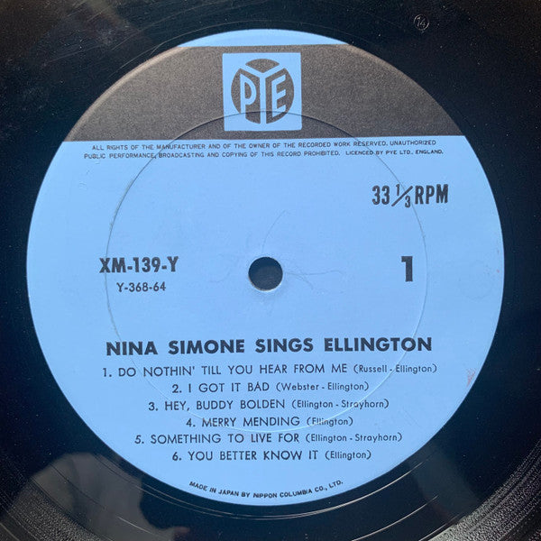 Nina Simone Sings Ellington