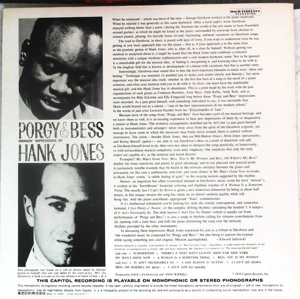 Porgy And Bess